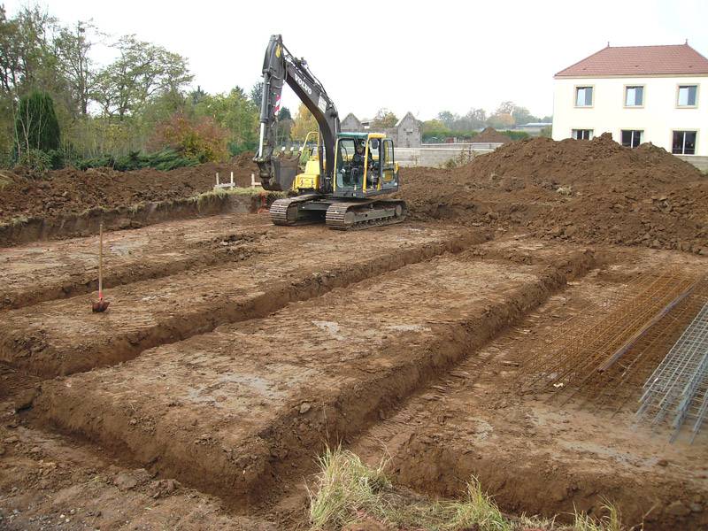 Terrassement à Mangiennes