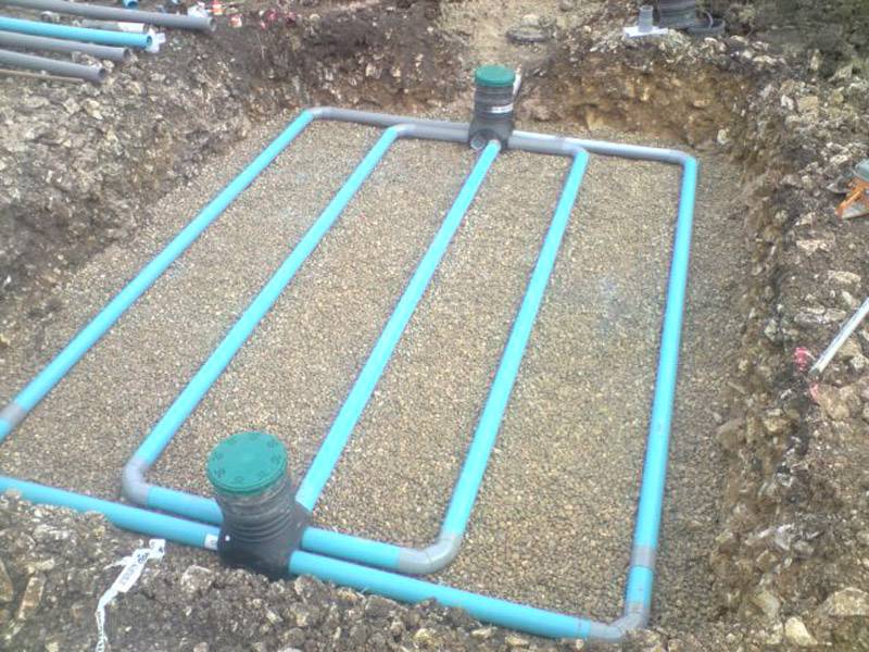 Travaux d'assainissement à Mangiennes